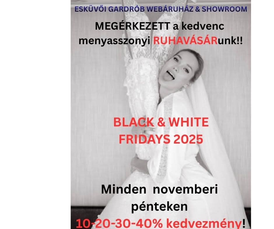 Nyílt napjainkon próbálható ruháink a képre kattintva elérhetőek.